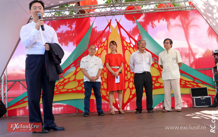 L'allocution de  Chen Xiaolei, Consul Général de la République Populaire de Chine à La Réunion