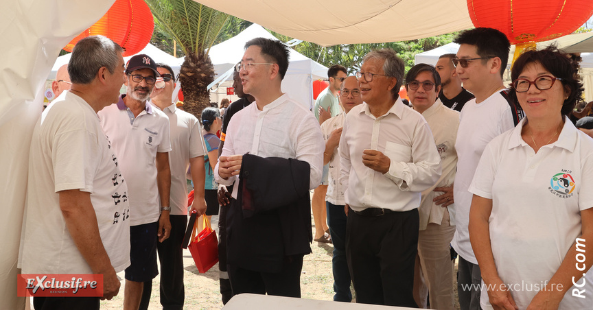 Un petit tour au stand de l'Association de la Médécine Chinoise à La Réunion