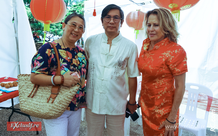 Daniel et Nathalie Thiaw-Wing-Kaï et Marlène Chane See Chu Daniel et Nathalie Thiaw-Wing-Kaï et Marlène Chane See Chu