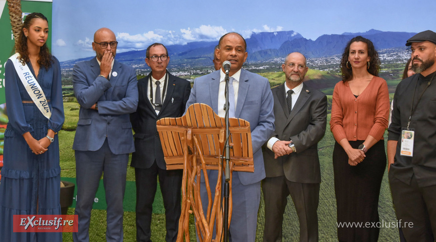 Emmanuel Séraphin, vice-président de l'IRT (Ile de la Réunion Tourisme), et maire de Saint-Paul