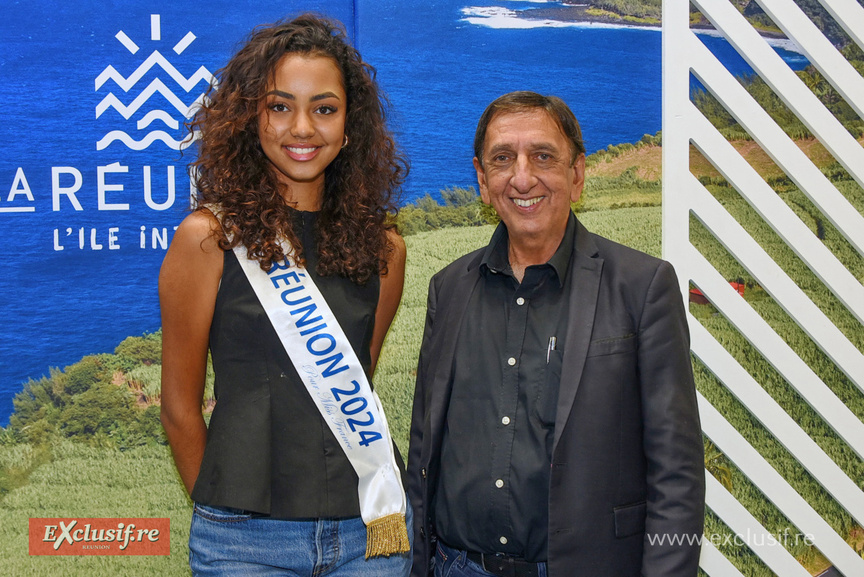 Marine Futol et Aziz Patel étaient présents au salon Marine Futol et Aziz Patel étaient présents au salon
