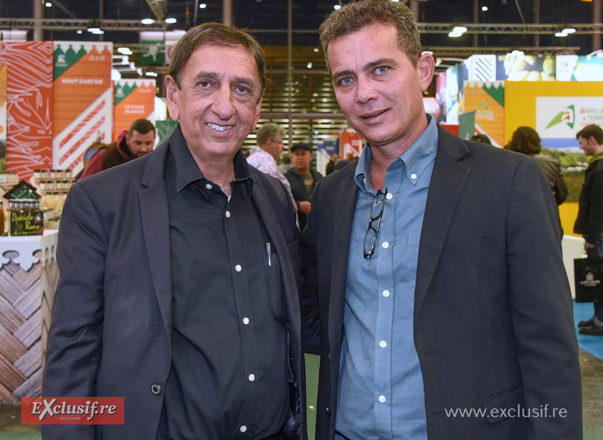 Aziz Patel et Olivier Fontaine Aziz Patel et Olivier Fontaine