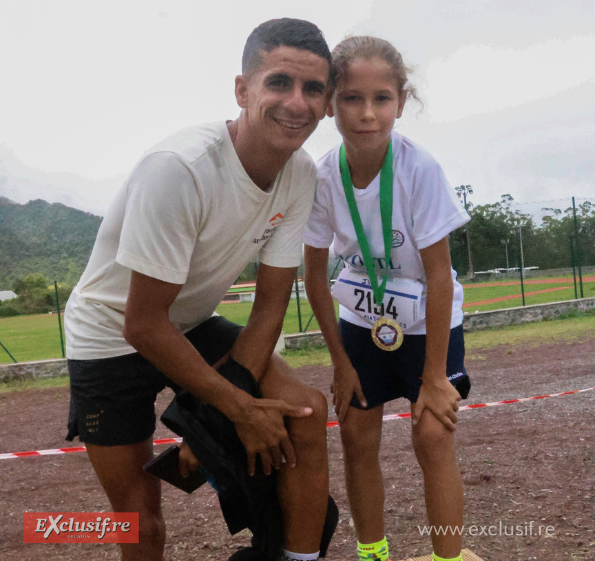 Ilian Ayaden 1er chez les Poussins. Ici avec Orlan Ayaden son papa Ilian Ayaden 1er chez les Poussins. Ici avec Orlan Ayaden son papa
