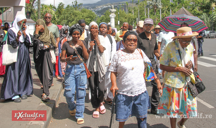 Marche blanche contre la profanation de la Vierge Marie: photos