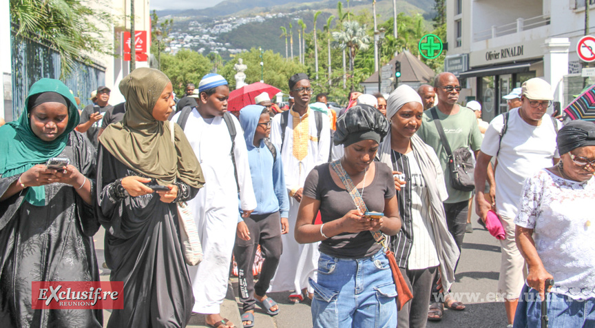 Marche blanche contre la profanation de la Vierge Marie: photos