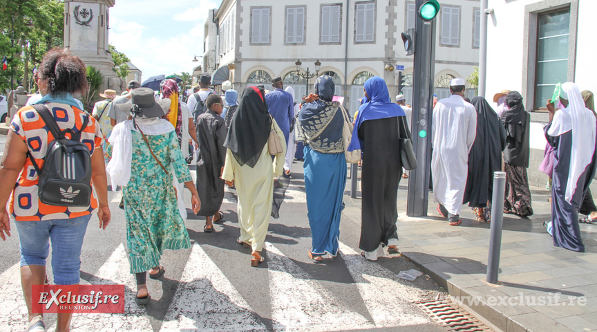 Marche blanche contre la profanation de la Vierge Marie: photos