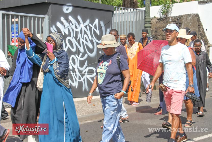 Marche blanche contre la profanation de la Vierge Marie: photos