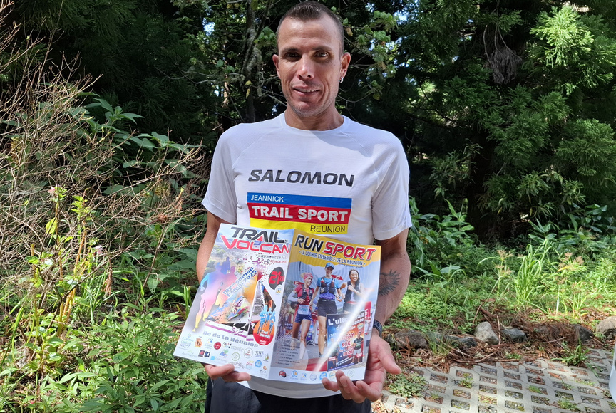 Le champion de Cilaos, Jeanick Boyer assure qu'il sera au Trail du Volcan