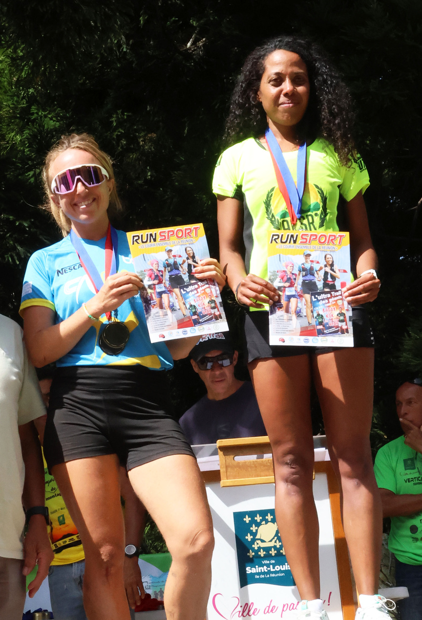 Annecy Appolon et Marie Quillervéré 1ère et 2ème du championnat de course de montagne 2025