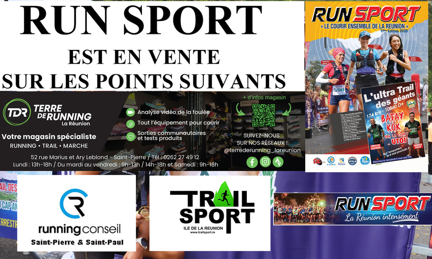Run Sport: le magazine du «Courir ensemble à La Réunion» est paru