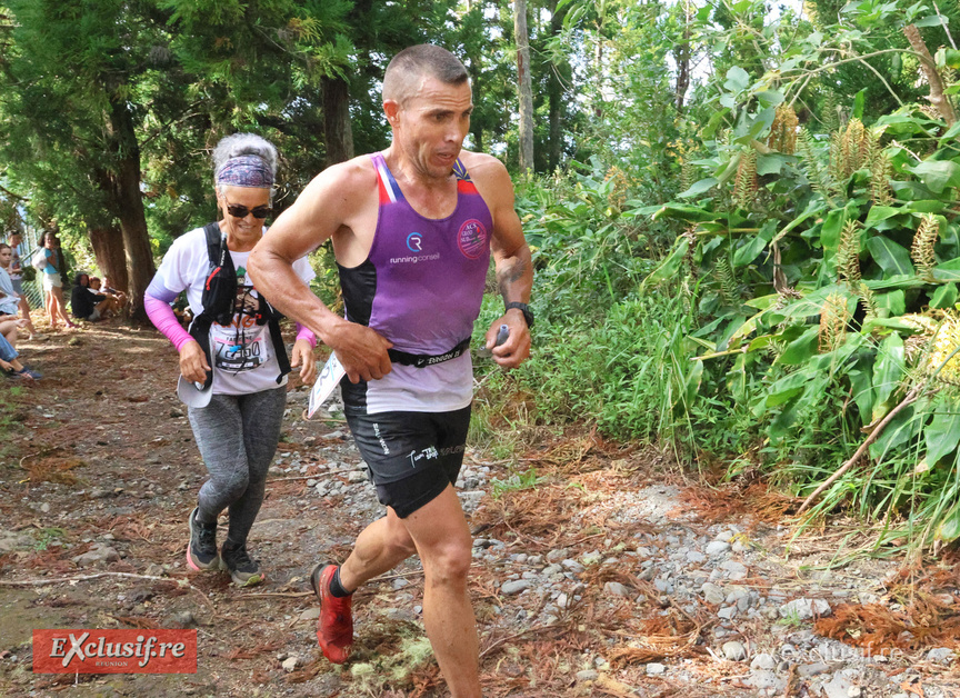 Jeanick Boyer, heureux 2ème. On le reverra sur le Trail du Volcan
