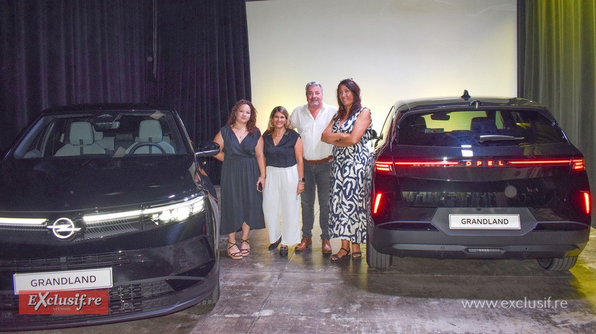 Lors de la présentation à la presse avec l'équipe Opel/JCA