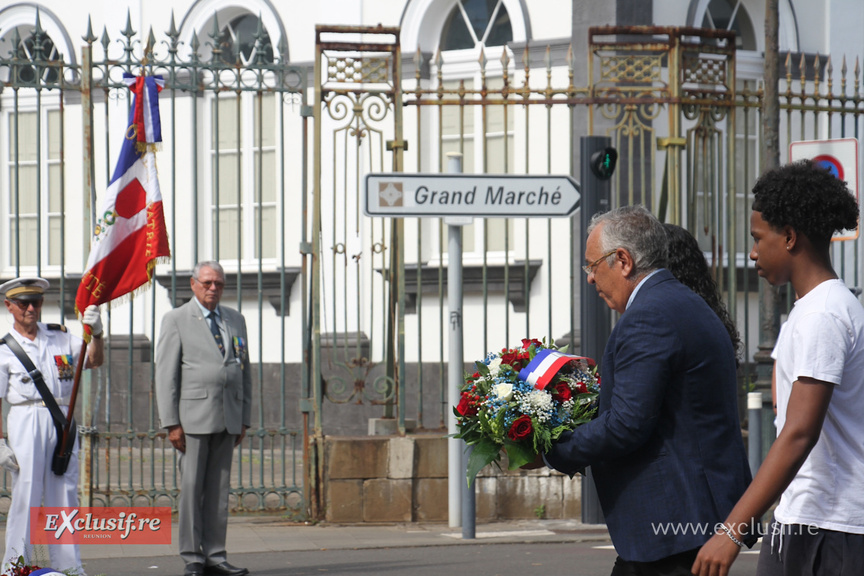 Dépôt de gerbes pour les victimes des combats d’Algérie, du Maroc et de la Tunisie