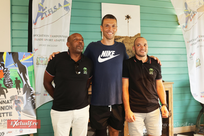 Axel Maho, Alexis Hanquinquant et Joël Bègue
