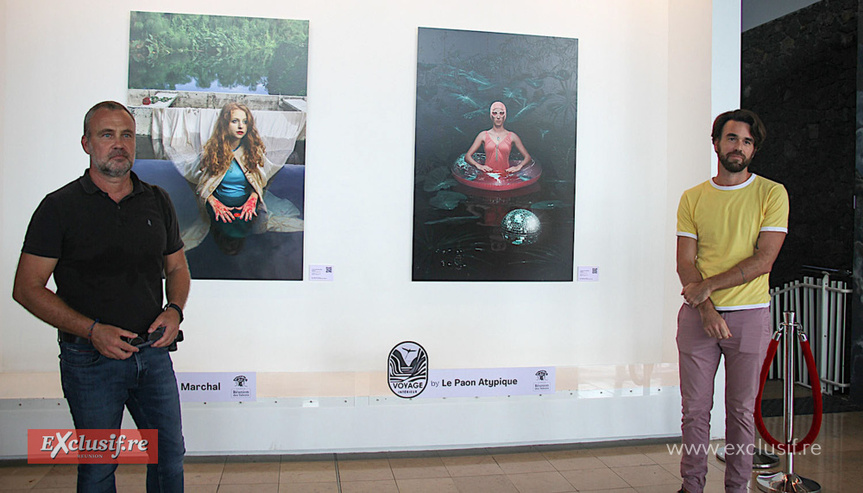Expo "Voyage intérieur" Acte II à l'Aéroport Roland Garros: découverte