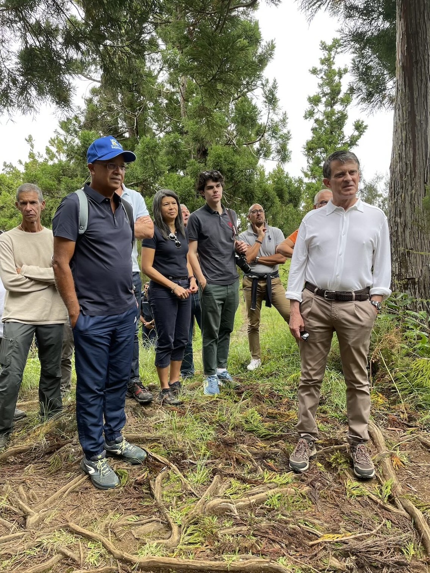 Visite du ministre des Outre-mer Manuel Valls: Cyrille Melchior défend les priorités du Département Visite du ministre des Outre-mer Manuel Valls: Cyrille Melchior défend les priorités du Département