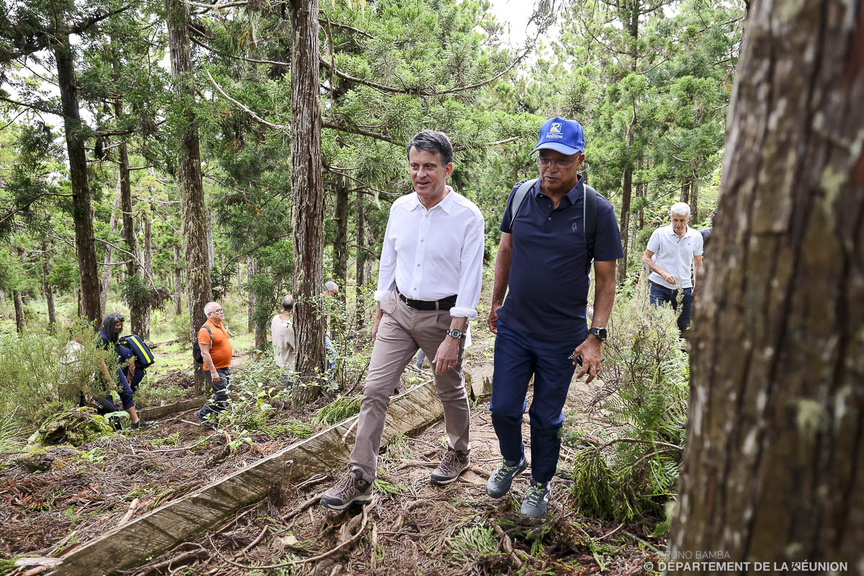 Visite du ministre des Outre-mer Manuel Valls: Cyrille Melchior défend les priorités du Département Visite du ministre des Outre-mer Manuel Valls: Cyrille Melchior défend les priorités du Département