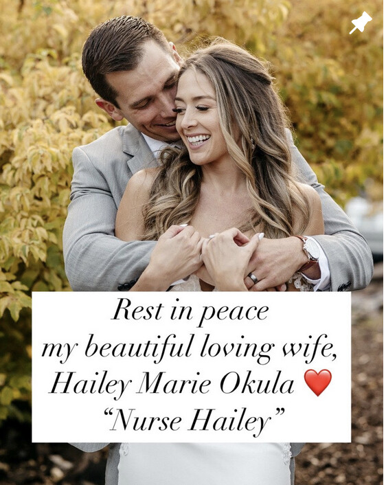 Le message déchirant de Matthew Okula après le décès de sa femme Hailey Le message déchirant de Matthew Okula après le décès de sa femme Hailey