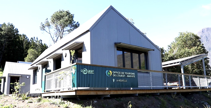 Inauguration du Bureau d’Information Touristique de Mafate par le Territoire de l'Ouest Inauguration du Bureau d’Information Touristique de Mafate par le Territoire de l'Ouest