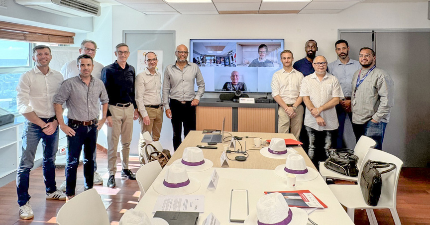 La Réunion Développement et Réunion THD avec les entreprises qui ont participé au Forum InCyber à leur retour de métropole La Réunion Développement et Réunion THD avec les entreprises qui ont participé au Forum InCyber à leur retour de métropole