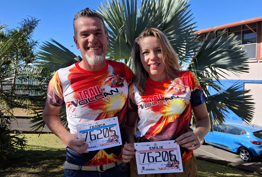 Franck et Emilie, un couple dans la course