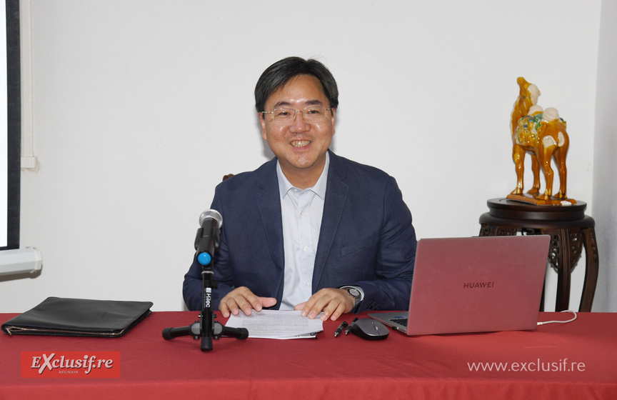 CHEN Xiaolei, le Consul général de la République Populaire de Chine à La Réunion CHEN Xiaolei, le Consul général de la République Populaire de Chine à La Réunion