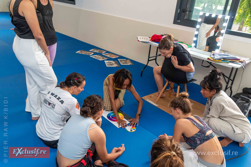 Atelier Image et Style au club de jiu-jitsu La Kaz JJB à Saint-Paul