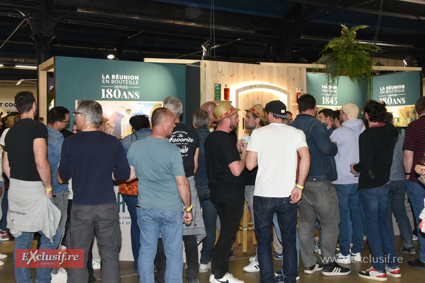 Affluence au stand Isautier...