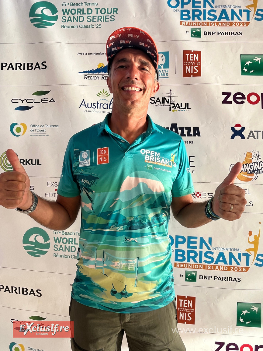 Renaud Bourjea dirige ce tournoi depuis 10 ans, il est ravi de l'incroyable évolution de l'Open des Brisants Renaud Bourjea dirige ce tournoi depuis 10 ans, il est ravi de l'incroyable évolution de l'Open des Brisants