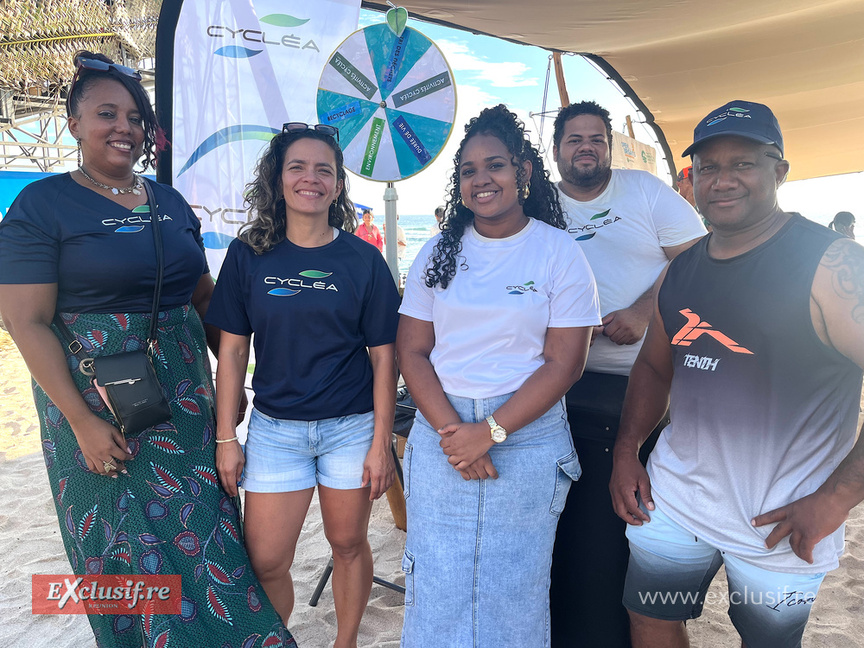 L'équipe Cycléa présente sur le site L'équipe Cycléa présente sur le site