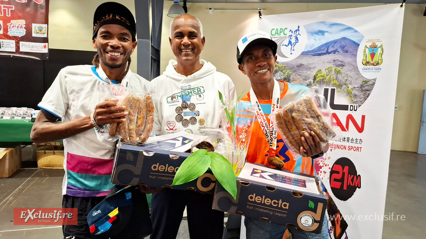 Hajanirina, Jean-Pierre Vee et Mamy. Hajanirina, Jean-Pierre Vee et Mamy.