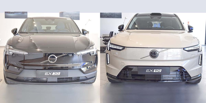 EX30 et EX90, deux nouveaux modèles pour des cibles différentes EX30 et EX90, deux nouveaux modèles pour des cibles différentes