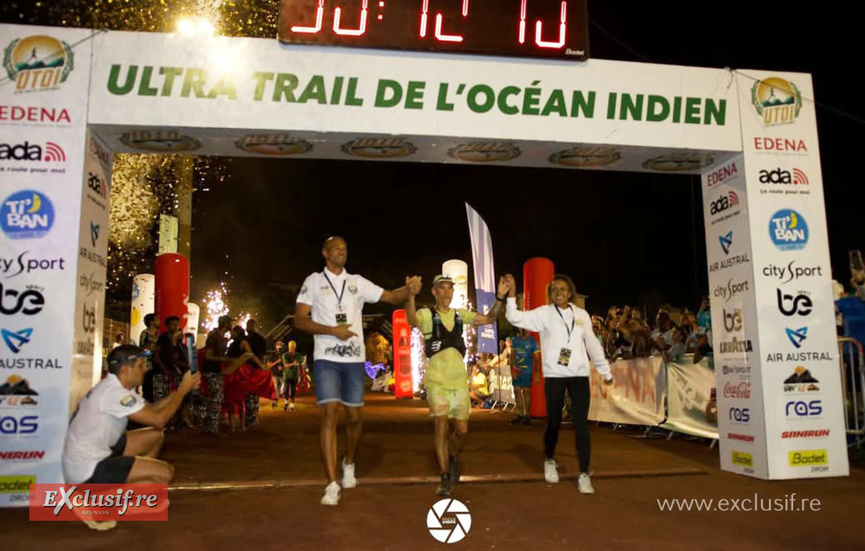 L'arrivée victorieuse de Fabrice Payet L'arrivée victorieuse de Fabrice Payet