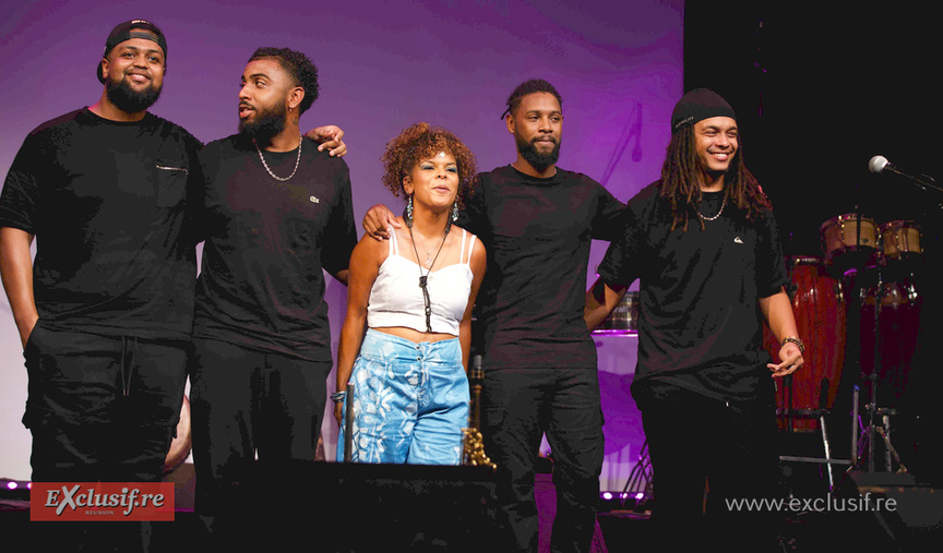 Sabouk et Maloya Jazz Xpérianz en concert au Palaxa: photos