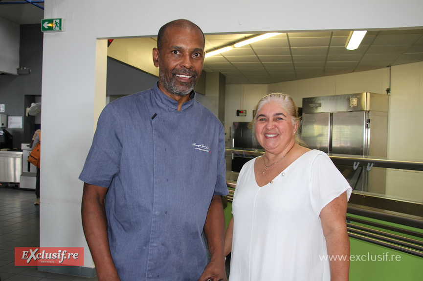 Gérard Anacoya et Valérie Cadet, directrice de l'OTI-Nord Gérard Anacoya et Valérie Cadet, directrice de l'OTI-Nord
