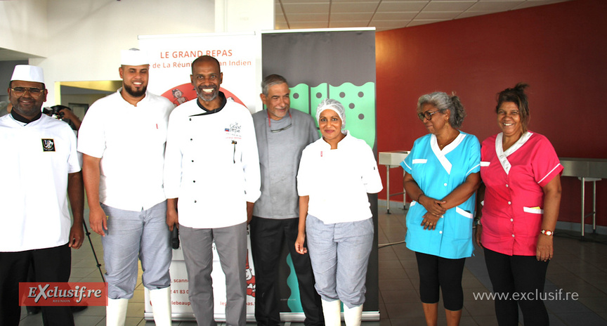 L'équipe cuisine de Bellepierre L'équipe cuisine de Bellepierre