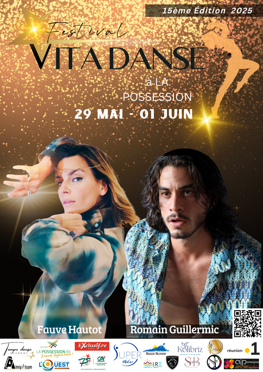 Fauve Hautot et Romain Guillermic sont les danseurs stars invités de cette 15ème édition du Festival Vita Danse Fauve Hautot et Romain Guillermic sont les danseurs stars invités de cette 15ème édition du Festival Vita Danse