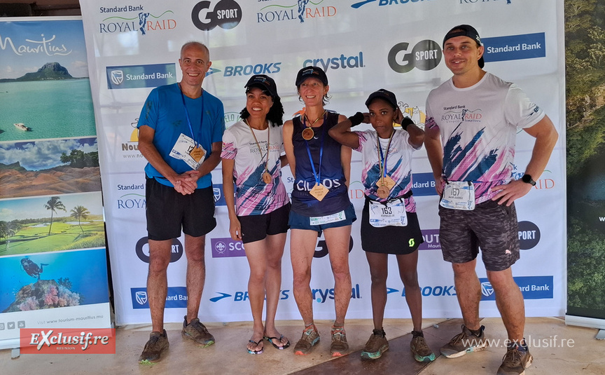 Des podiums bien garnis Des podiums bien garnis