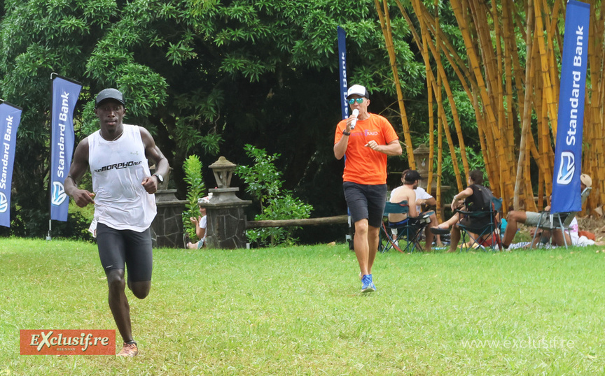 Le Rodriguais Damien Ravina, 2ème des 30 km