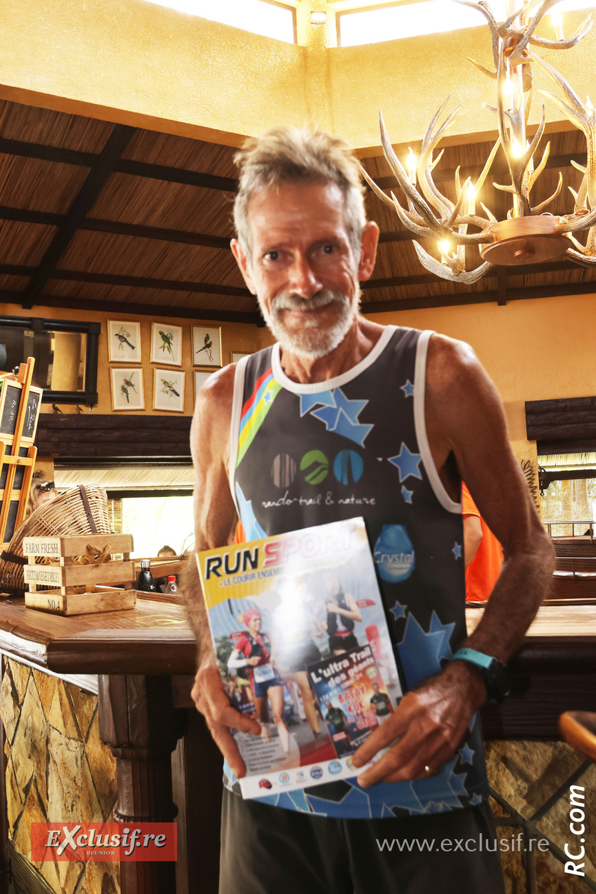 Philippe de la Hauss, infatigable acteur du trail mauricien