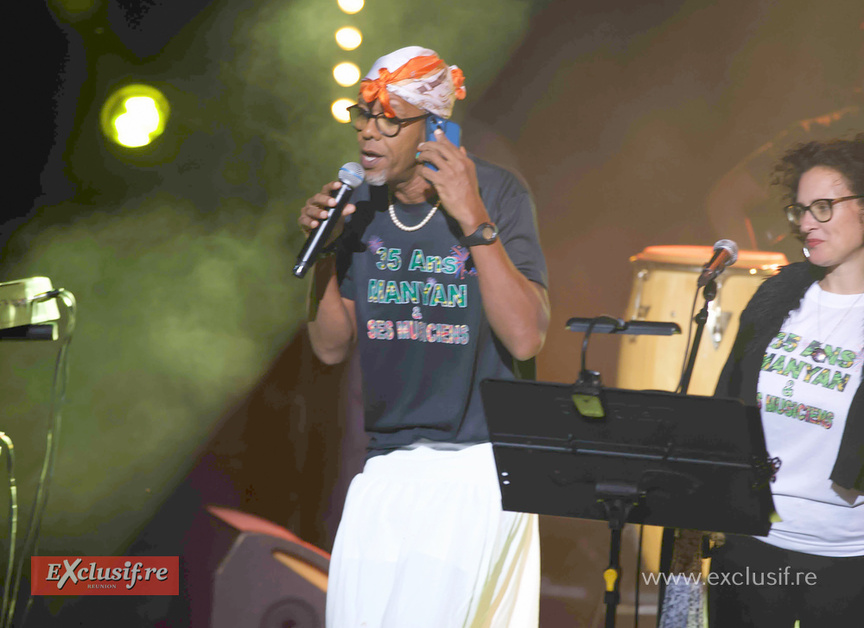 Concert des 35 ans de Manyan au Téat Saint-Gilles: photos