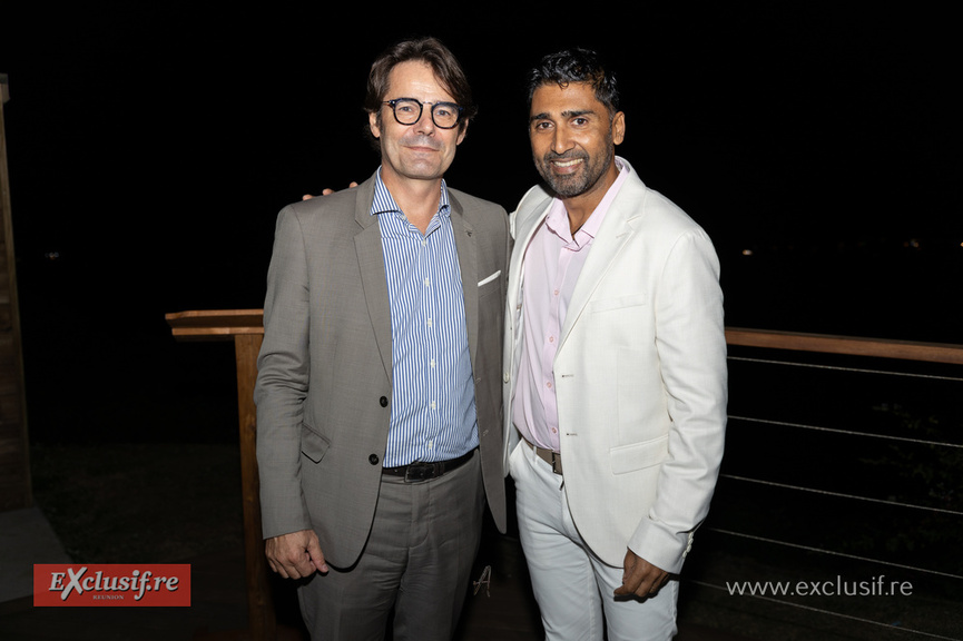 Hugues Marchessaux et Berthy Ramdoo