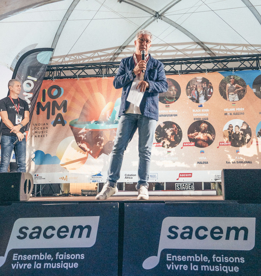 Patrick Sigwalt, président du Conseil d'administration de la Sacem Patrick Sigwalt, président du Conseil d'administration de la Sacem