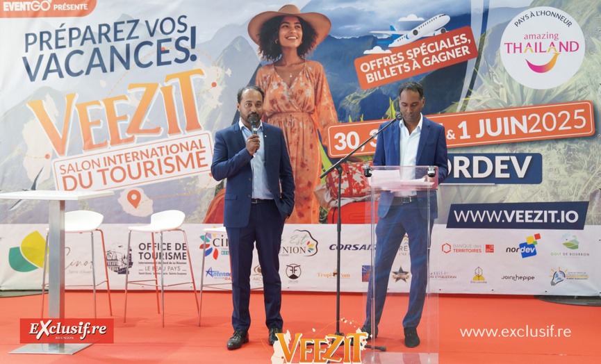 Gérard Oviode et Jérôme Manicom ,  co-organisateurs de Veezit