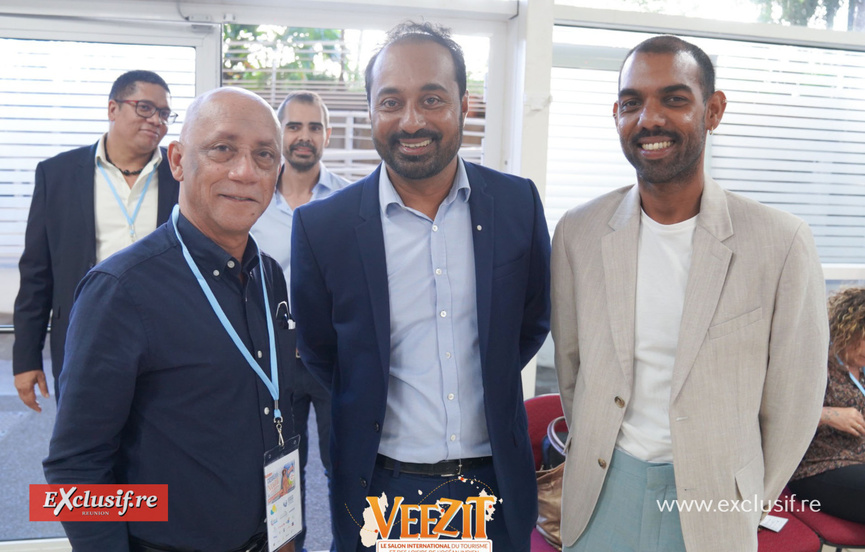 Jacques Lowinsky, président de la Nordev, Gérald Oviode et Jérôme Manicom, co-gérants de Eventgo Jacques Lowinsky, président de la Nordev, Gérald Oviode et Jérôme Manicom, co-gérants de Eventgo