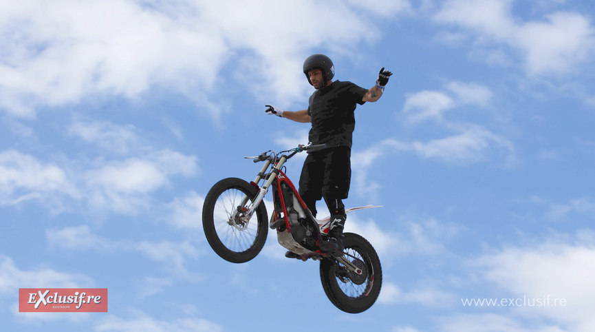 Kenny Thomas, le motard volant!