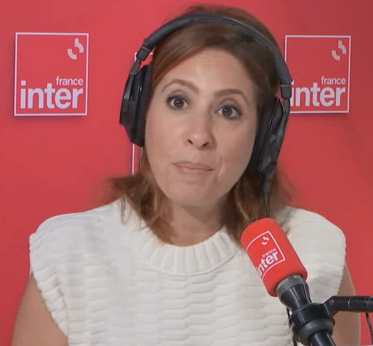 De France Inter à France 2, il y avait une étape, Léa Salamé a franchi les étapes... (capture d'écran)