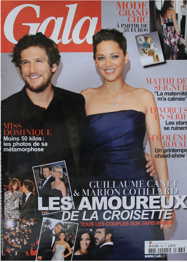 En août 2022, ils faisaient la UNE de Gala avec ce titre "Les amoureux de la Croisette"...