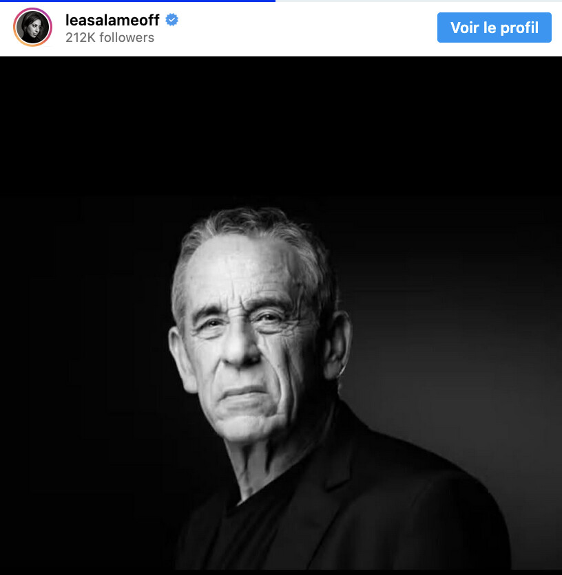 Dans un long texte accompagné de cette photo, Léa Salamé a rendu un émouvant hommage à Thierry Ardisson Dans un long texte accompagné de cette photo, Léa Salamé a rendu un émouvant hommage à Thierry Ardisson