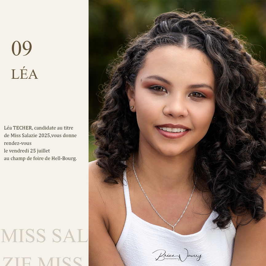 Miss Salazie 2025: les 10 candidates sont... Miss Salazie 2025: les 10 candidates sont...